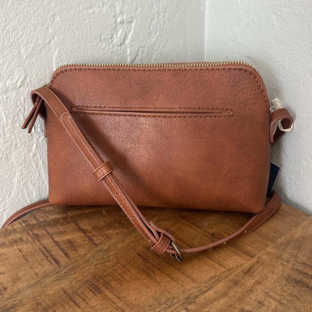 🤎 Faux Leather Shoulder Bag - Picture 2 of 3